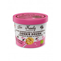 cookie dough Freely Handustry chocolat blanc confettis