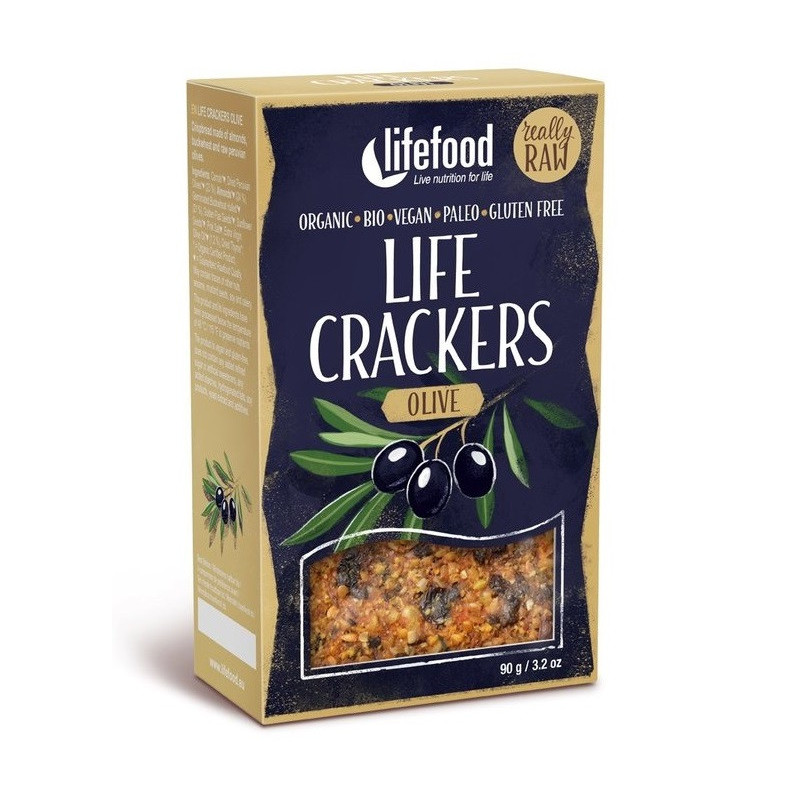 Crackers Bio Olive - 90g Crackers Bio Olive - 90g