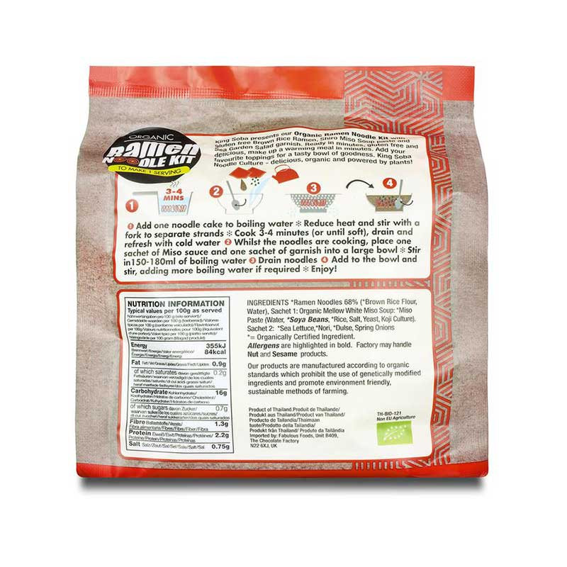 kit ramen riz brun miso salade King Soba