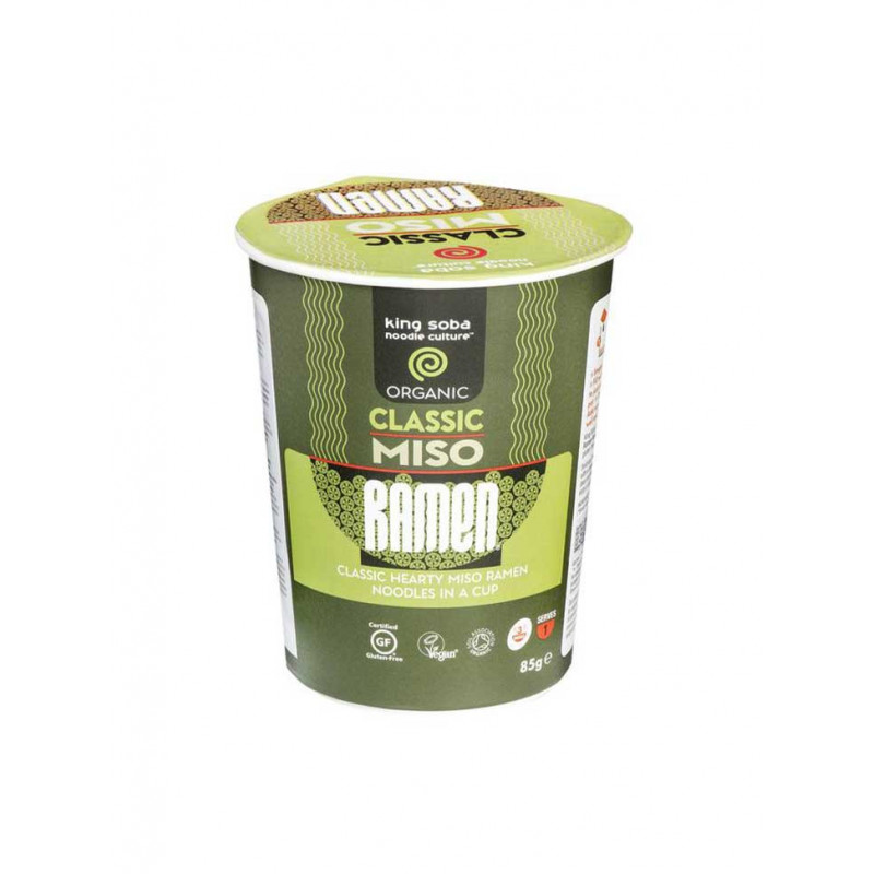 classic miso ramen King Soba
