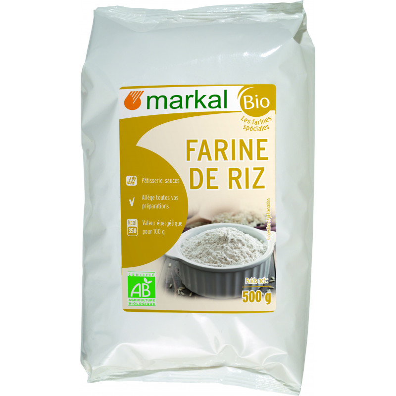 Farine de Riz Bio Markal - Sans Gluten- 500g