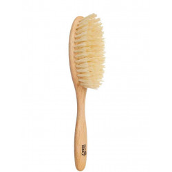 Kostkamm brosse à cheveux vegan ovale - sisal et hetre - 6 rangées