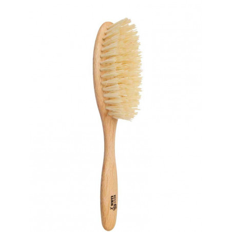 Kostkamm brosse à cheveux vegan ovale - sisal et hetre - 6 rangées