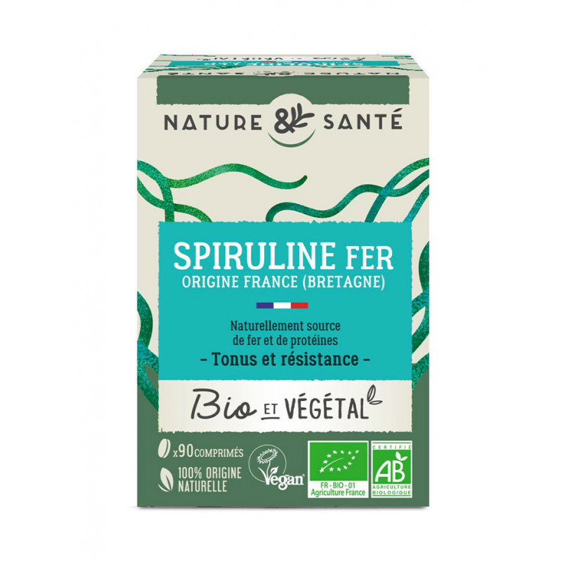 spiruline fer Nature et Santé spiruline fer Nature et Santé