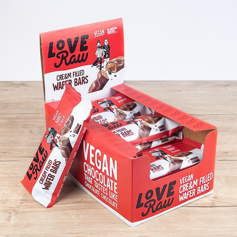 Lot de Cre&m Wafer Chocolat