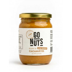 Beurre de cacahuète Go Nuts extra crunchy