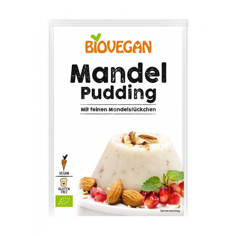 pudding amande Biovegan pudding amande Biovegan