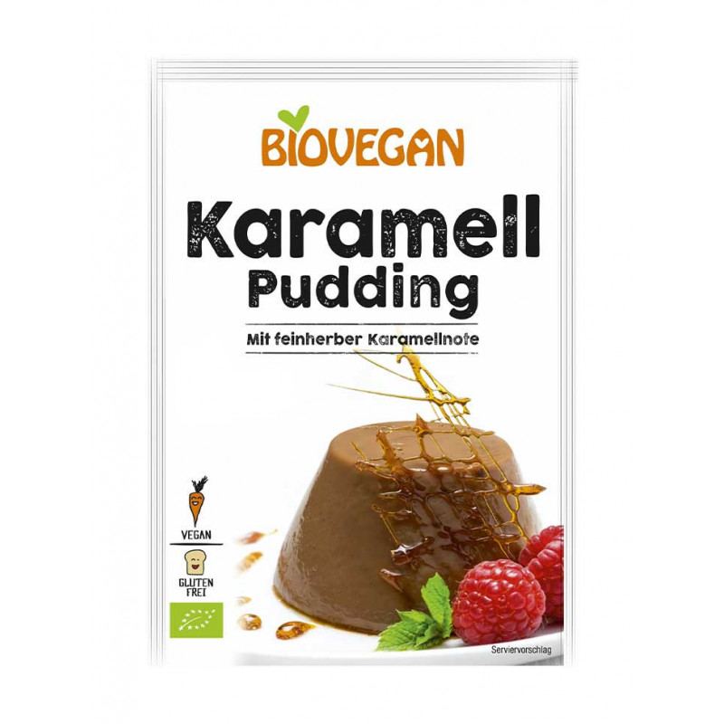 pudding caramel Biovegan pudding caramel Biovegan