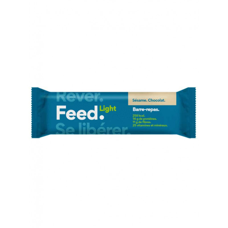 barre repas light Feed - sésame chocolat barre repas light Feed - sésame chocolat