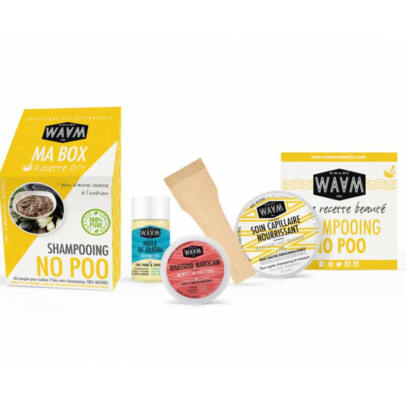 kit no poo rhassoul Waam