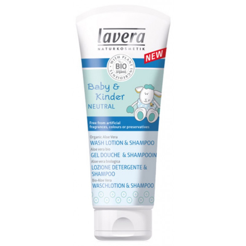 LAVERA - Gel Douche & Shampoing bébés - Aloé Vera - 200 ml LAVERA - Gel Douche & Shampoing bébés - Aloé Vera - 200 ml