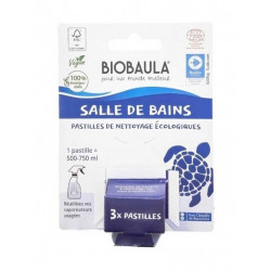 pastilles nettoyage salle de bains Biobaula