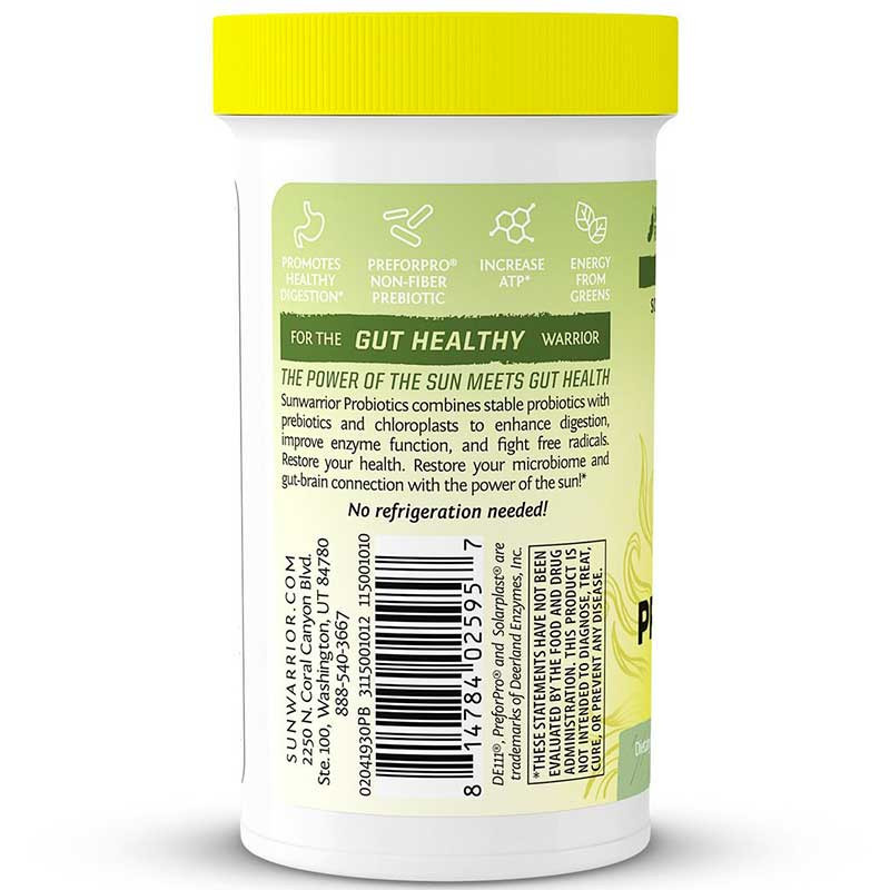 Sunwarrior 30 v caps probiotics