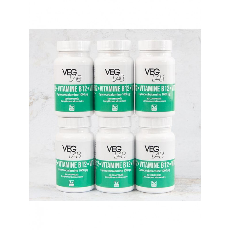 b12 Veglab lot de 6