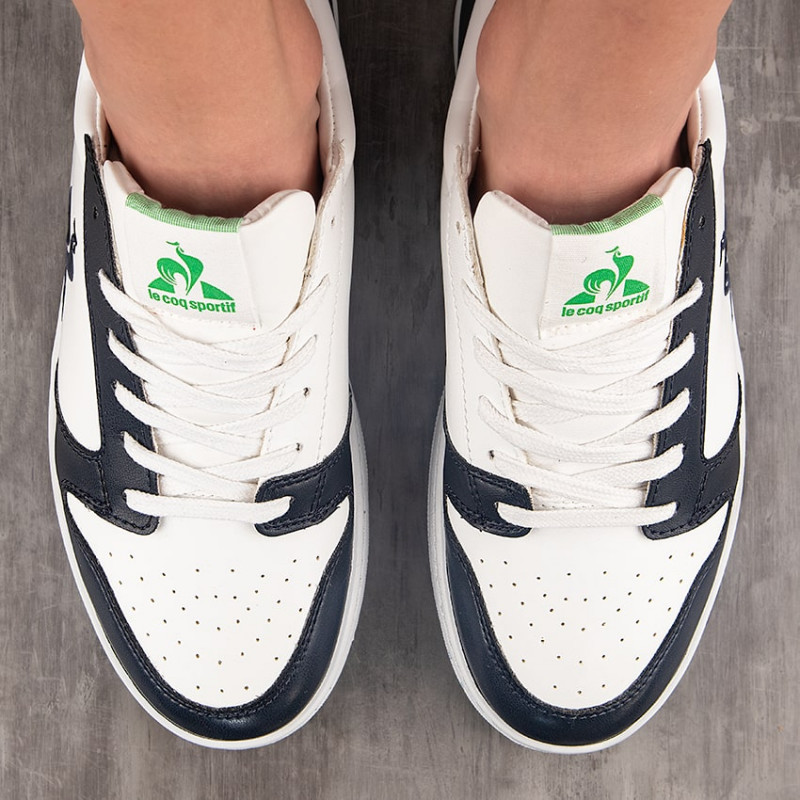 basket Le Coq Sportif vegan - Terra optical white/navy 4