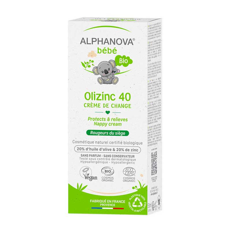 crème de change olizinc 40 Alphanova Bébé crème de change olizinc 40 Alphanova Bébé
