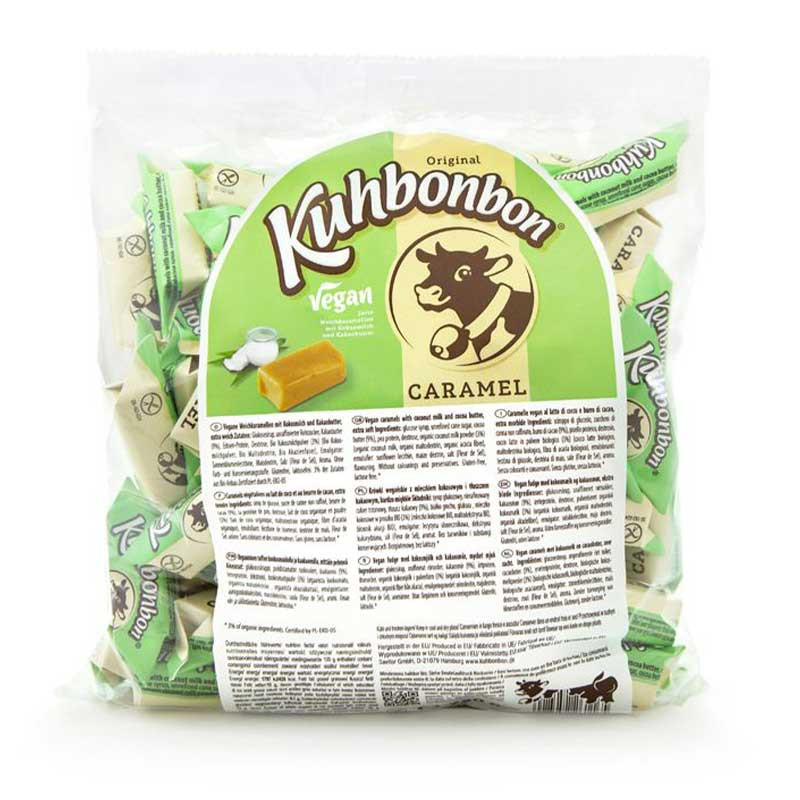 caramels vegan classiques Kuhbonbon