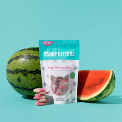 bonbons pastèque acidulée Candy Kittens