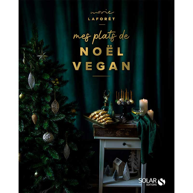 mes plats de Noel vegan Marie Laforet