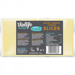 cheddar mature tranches Violife - 500g