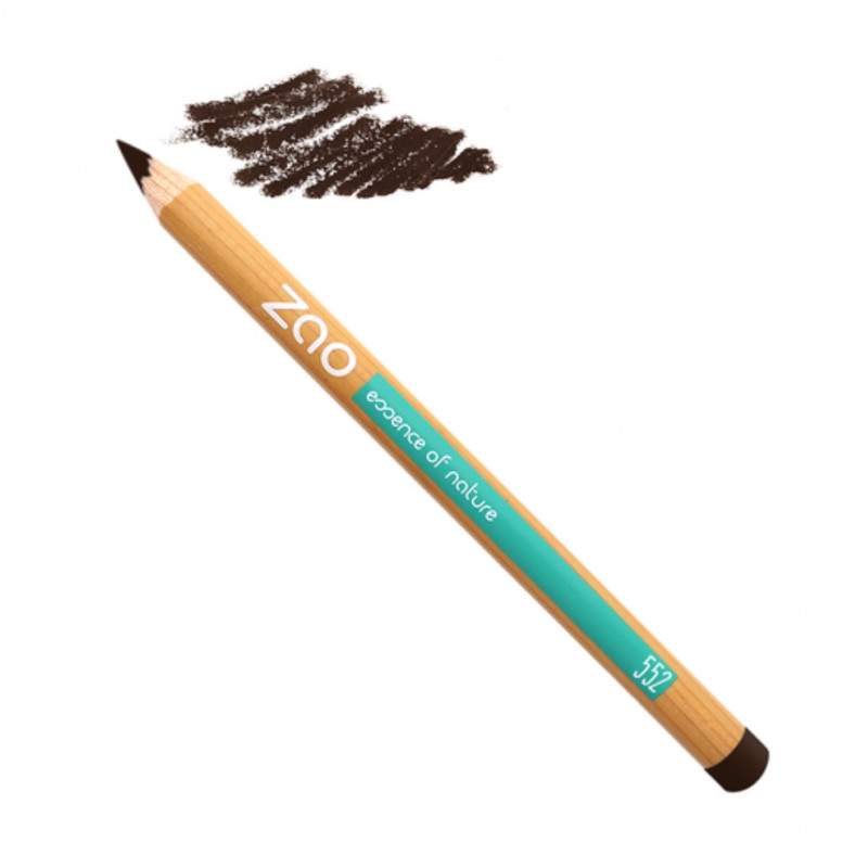 crayon brun foncé 552 zao makeup