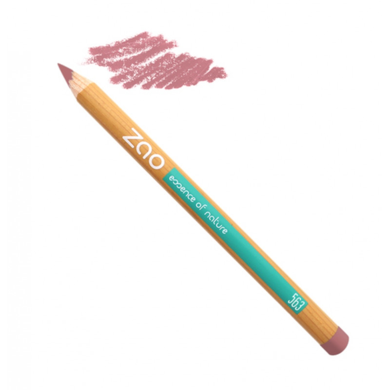 crayon rose vintage 563 zao makeup