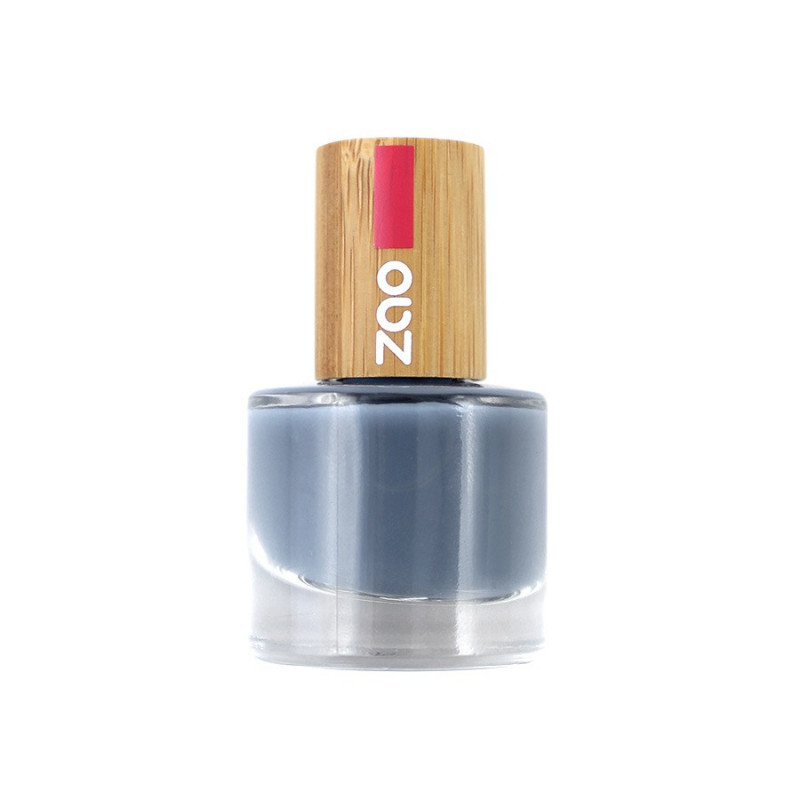Zao Makeup - Vernis à ongles bleu gris