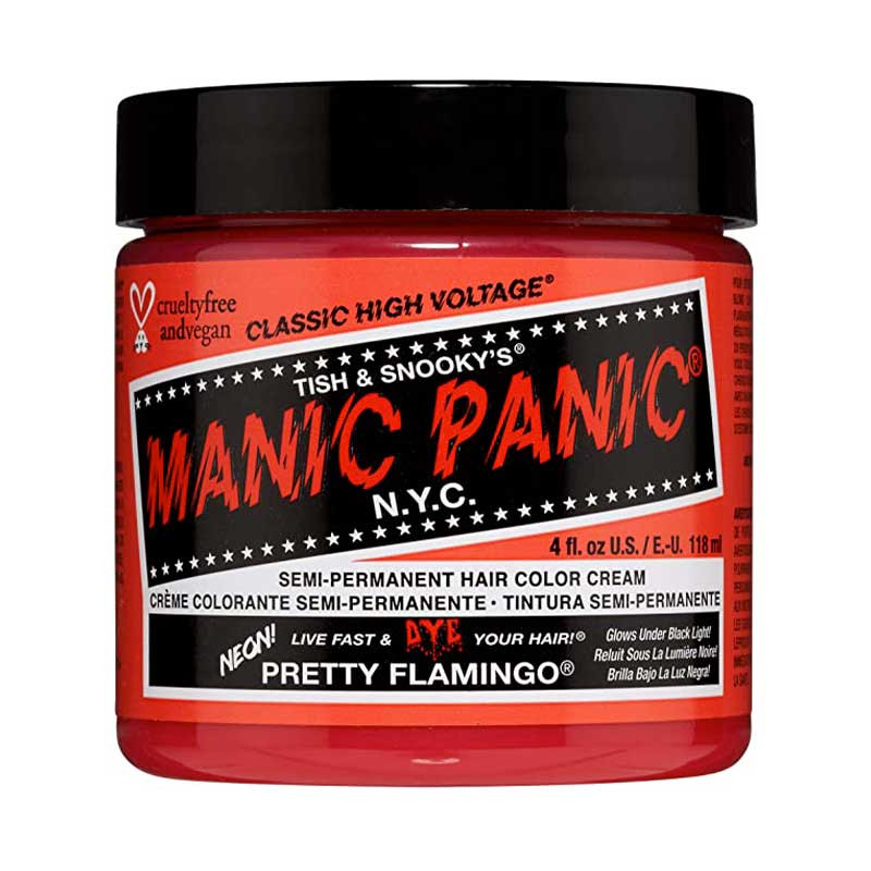 Manic Panic pretty flamingo high voltage