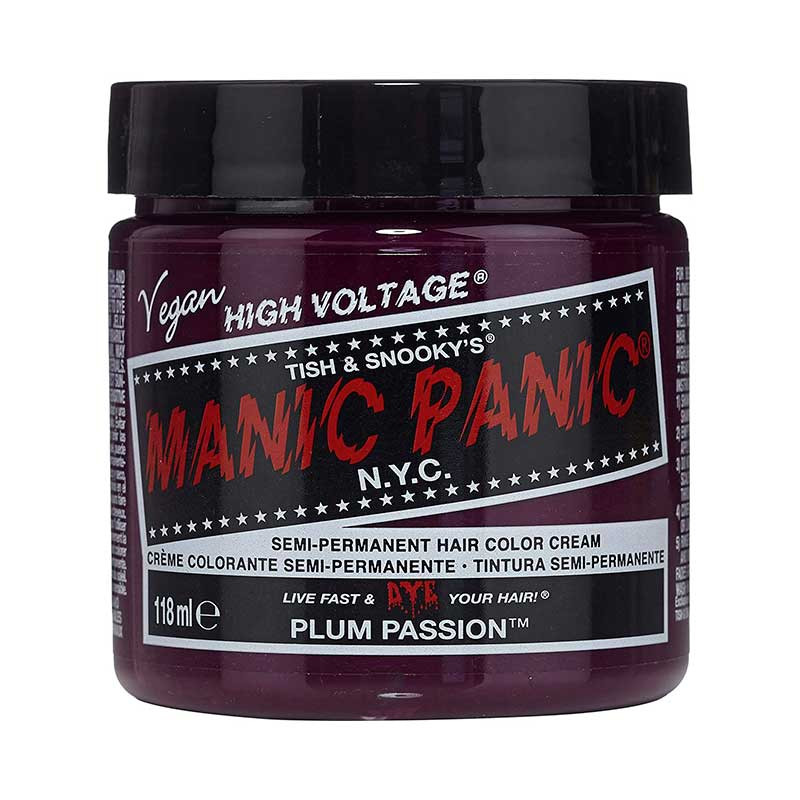 Manic panic plum passion high voltage