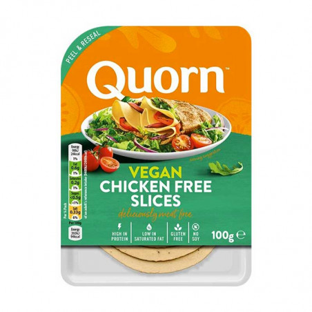 Quorn vegan chicken free slices