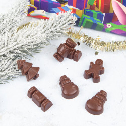 calendrier avent Plamil So Free caramel salé figurines