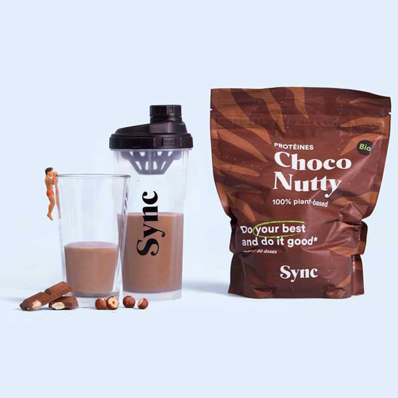 protéine choco nutty Sync