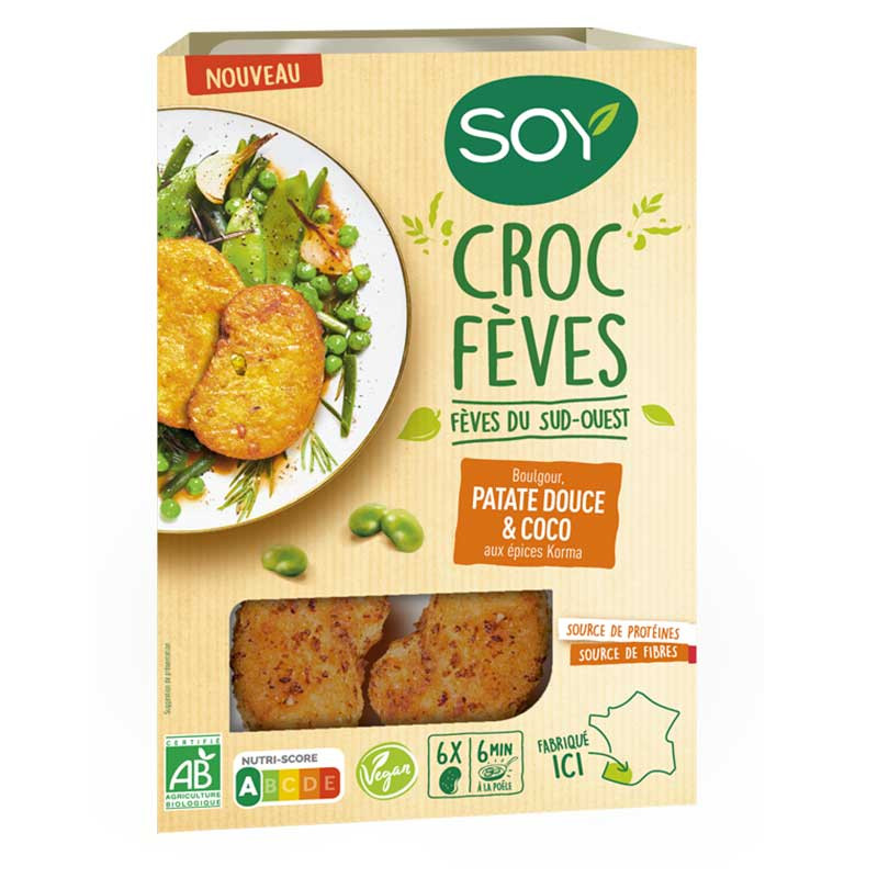 croc fèves Soy - patate douce coco
