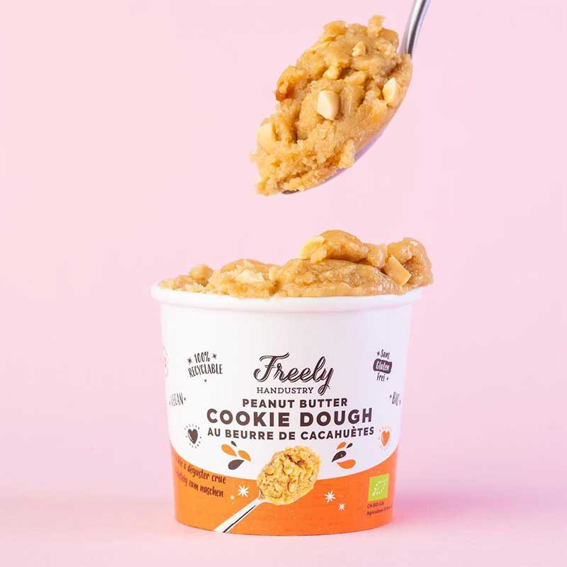 cookie dough Freely handustry cacahuète