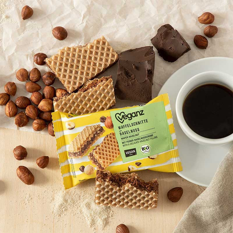 gaufrette Veganz choco noisette