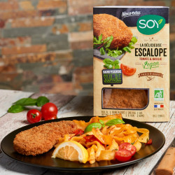 escalope tomate basilic soy