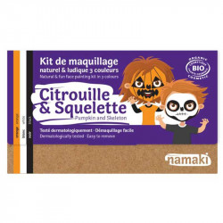 kit maquillage Namaki Citrouille & Squelette