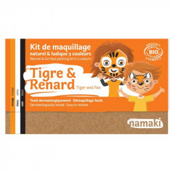 maquillage tigre renard Namaki