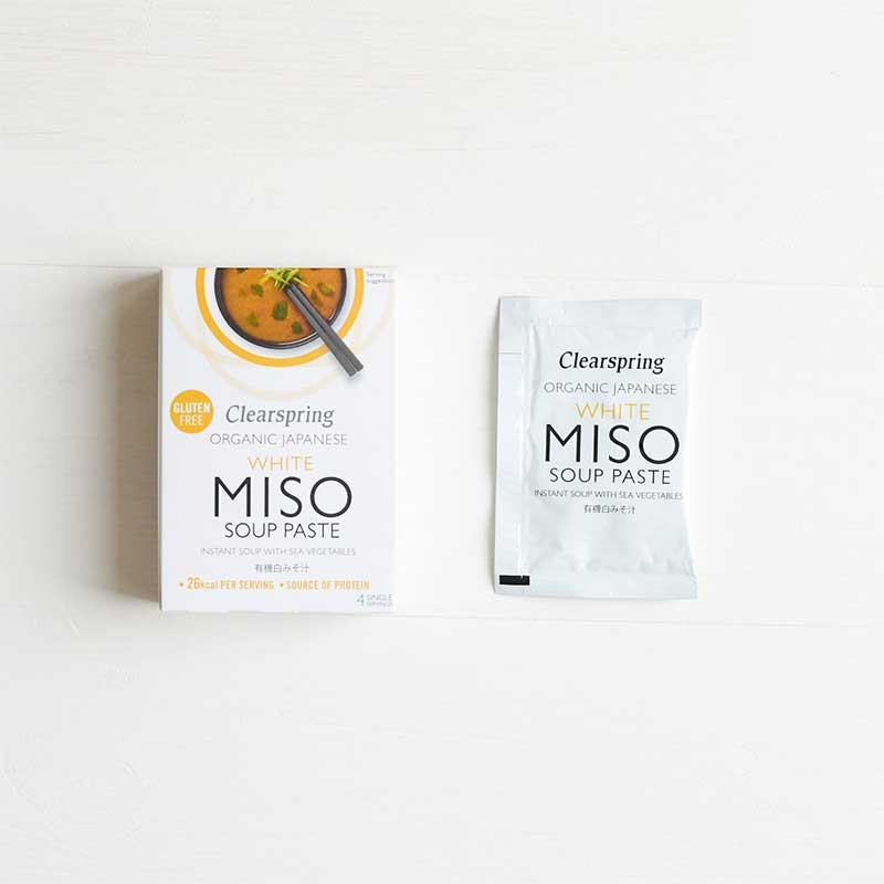 white miso soup paste Clearspring