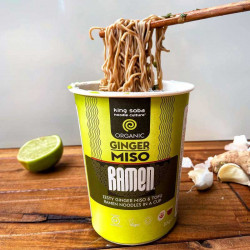 ginger miso ramen King Soba