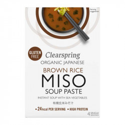 soupe de miso brun Clearspring