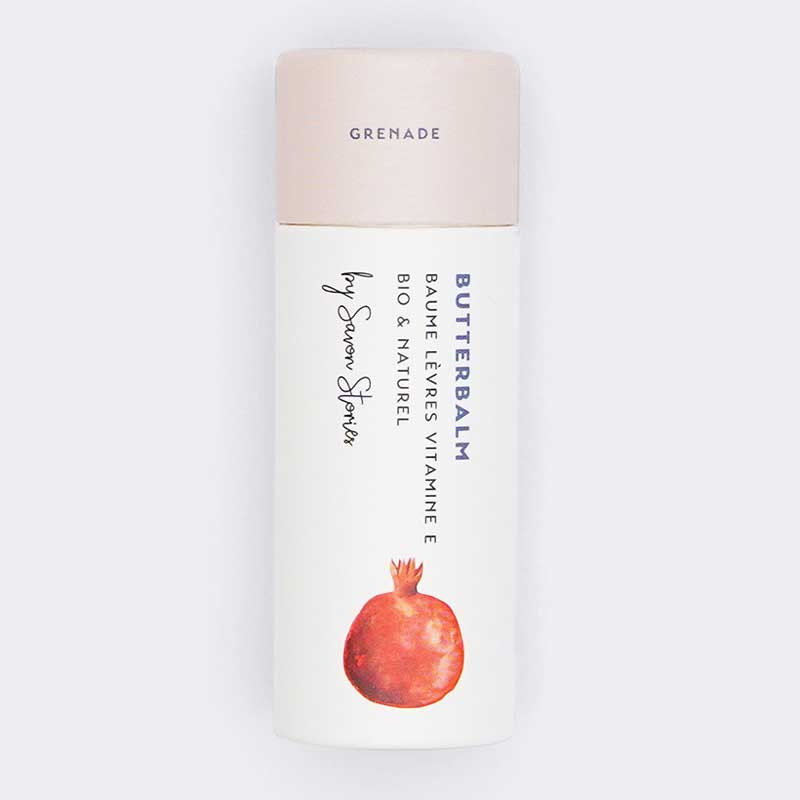 baume lèvres grenade Savon Stories 2