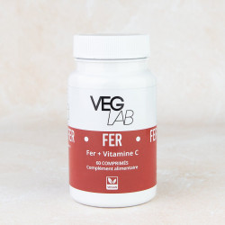 Fer et Vitamine C vegan veglab