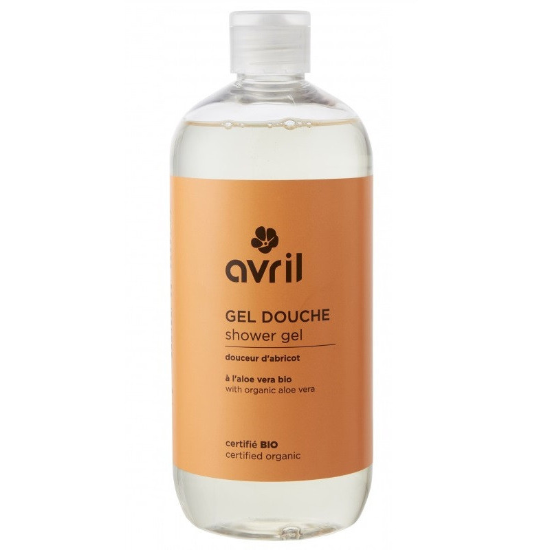 gel douche avril abricot 