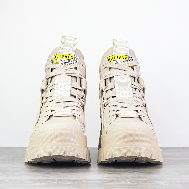 bottines Buffalo Aspha MC NID - Beige 6