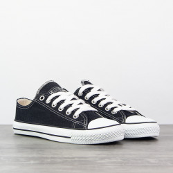 basket basse fair trainer classic jet black ethletic - 5