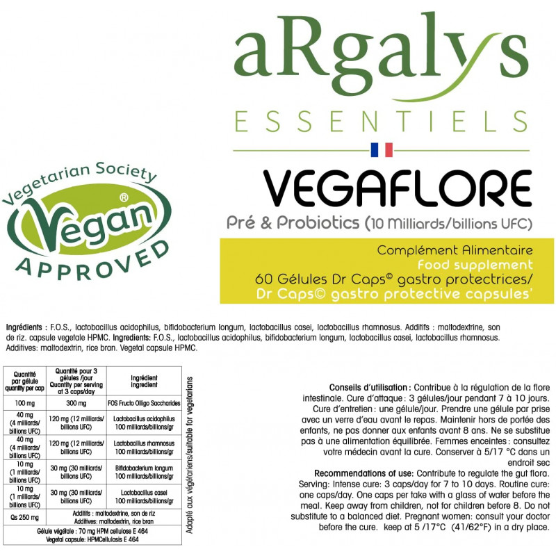 vegaflore argalys 5