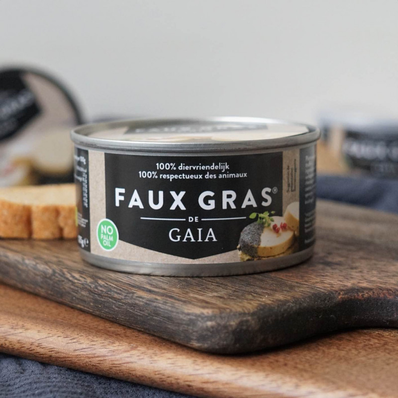 Faux Gras vegano 125g GAIA, Alternativa al Foie Gras respetuosa con los  animales