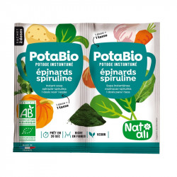 Potabio épinards spiruline