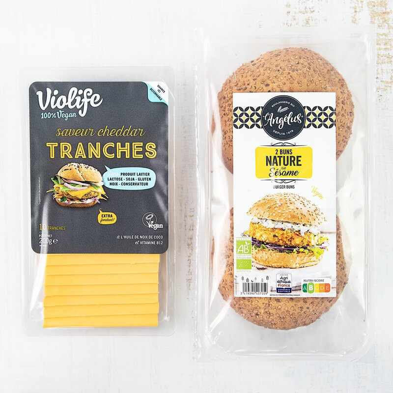 vegan box burger